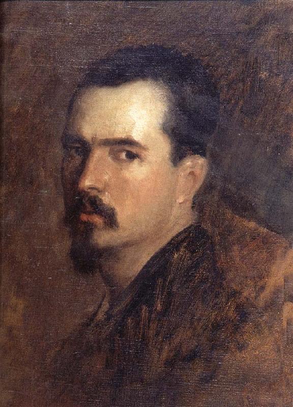 Nicolae Grigorescu Self Portrait oil painting picture